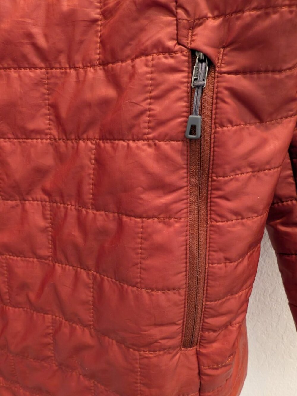 Patagonia Nano Puff Women's Jacket Burnished Red Rust Size L - Picture 10 of 15